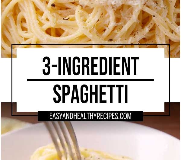 Three-Ingredient Spaghetti