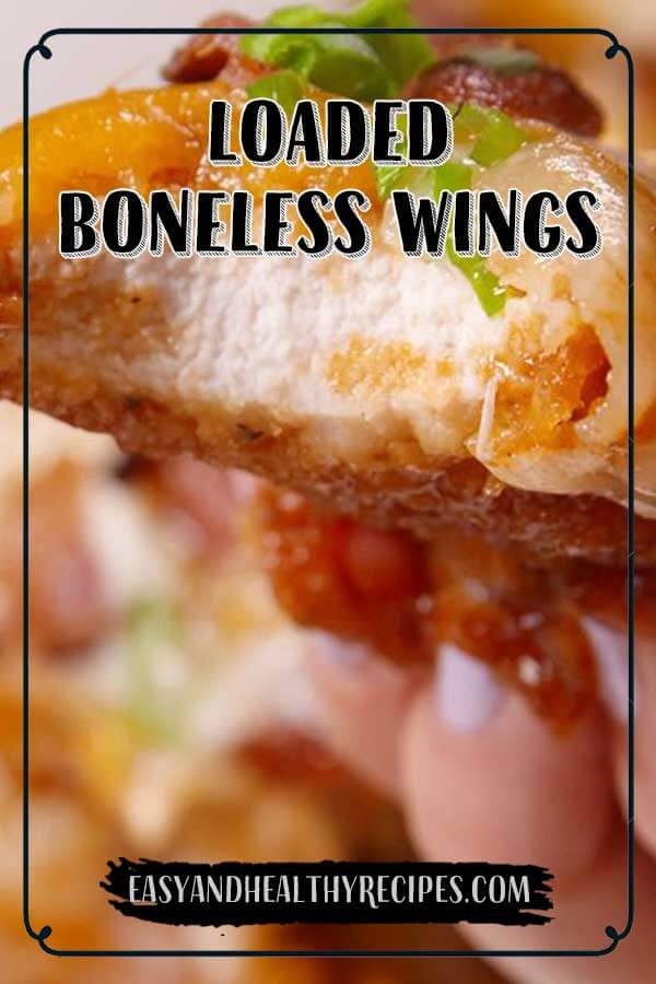 Loaded Boneless Wings
