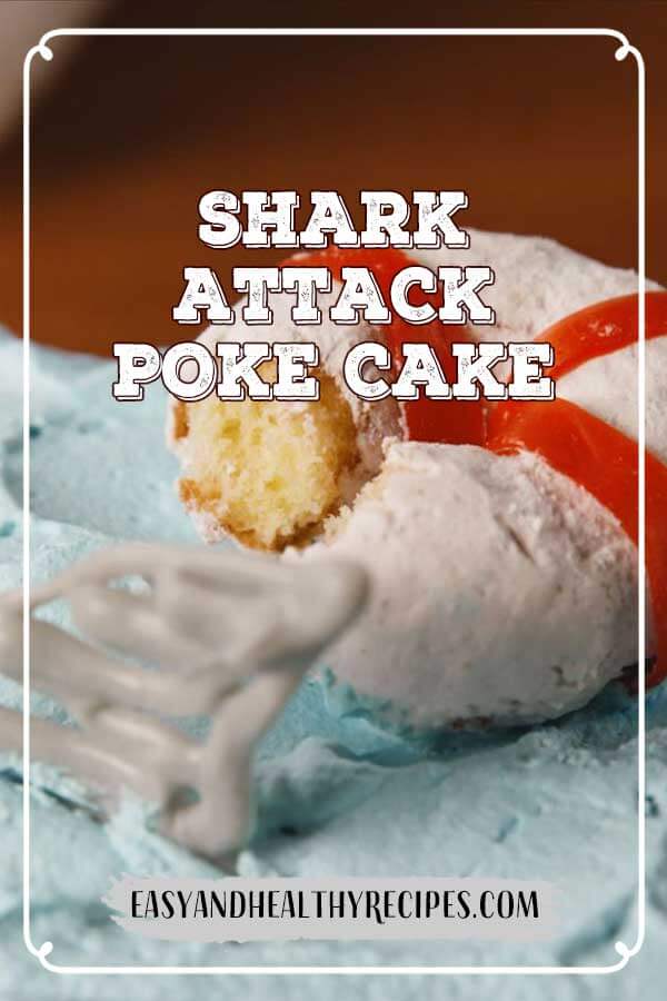 Shark-Attack-Poke-Cake