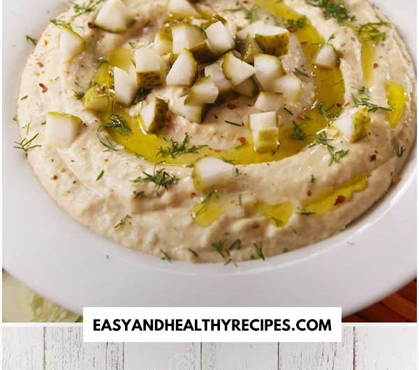 Dill Pickle Hummus