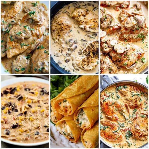 30 Irresistible Creamy Chicken Dishes 2 - 30 “Irresistible” Creamy Chicken Dishes