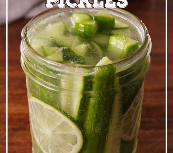 Gin and Tonic Pickles