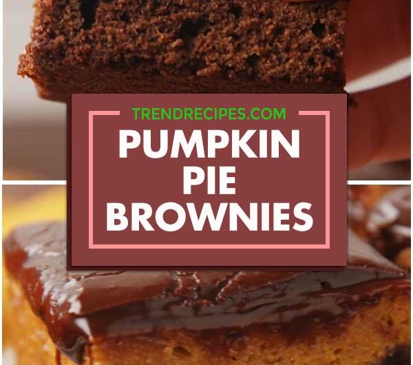 Pumpkin Pie Brownies