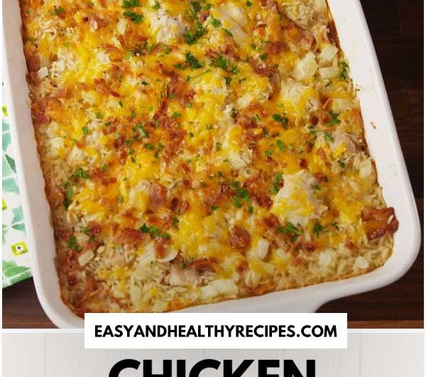 Chicken Bacon Ranch Casserole
