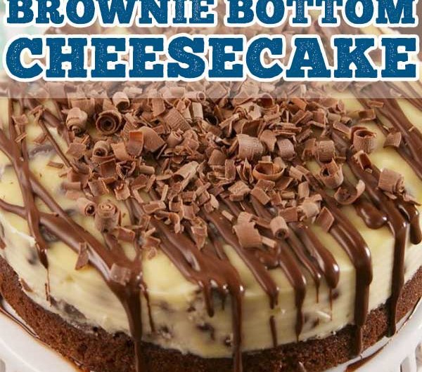 Brownie Bottom Cheesecake