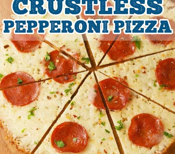 Crustless Pepperoni Pizza