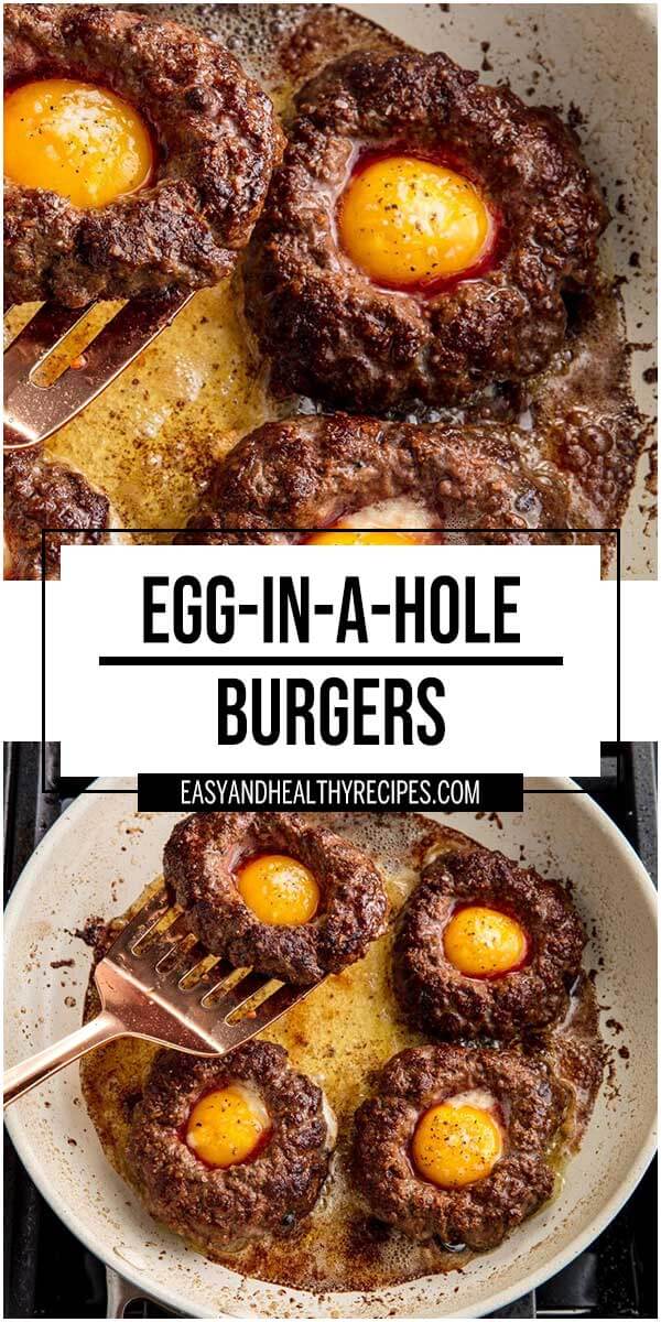 Egg In A Hole Burgers2 - Egg-In-A-Hole Burgers