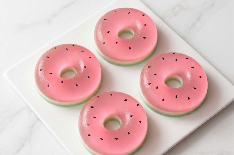 Watermelon Donut Jellies