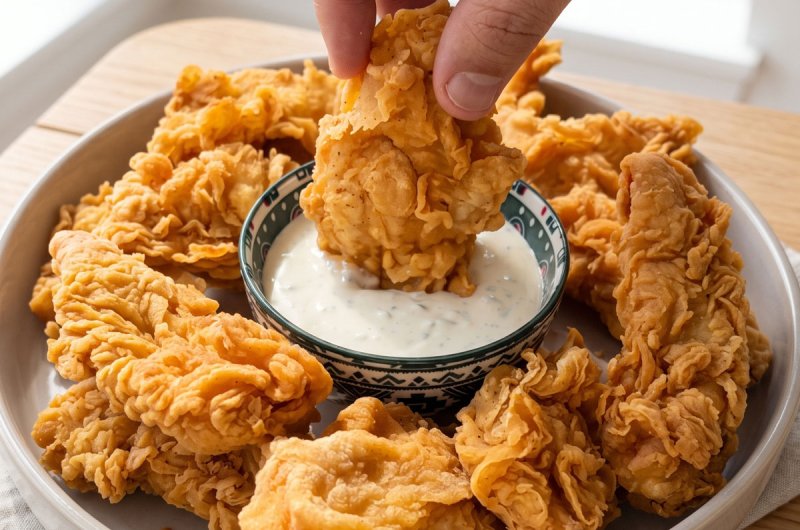The Ultimate Zesty Homemade Sauce for Crispy Chicken Strips