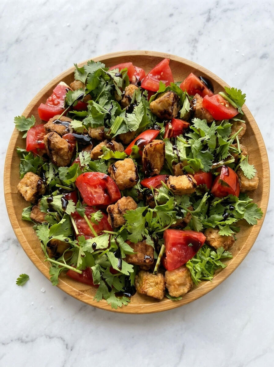 by 6303 root - Crispy Eggplant Salad