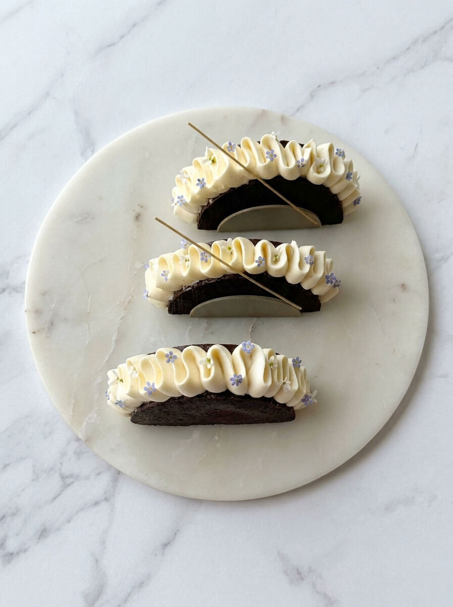 Tiramisu Cake Tacos