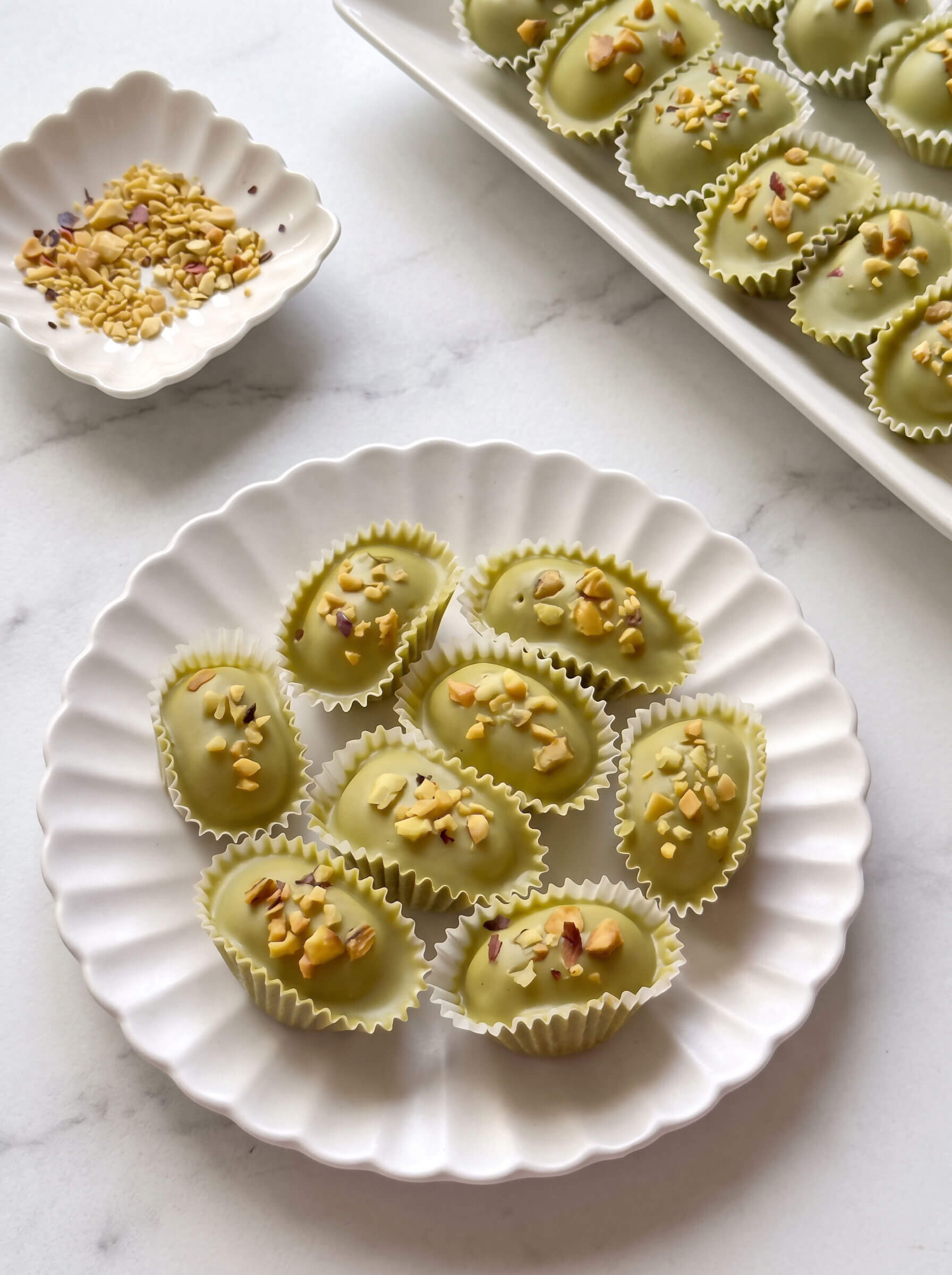 Almond London Matcha Cookies