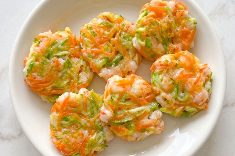 Vegetable And Shrimp Pancakes