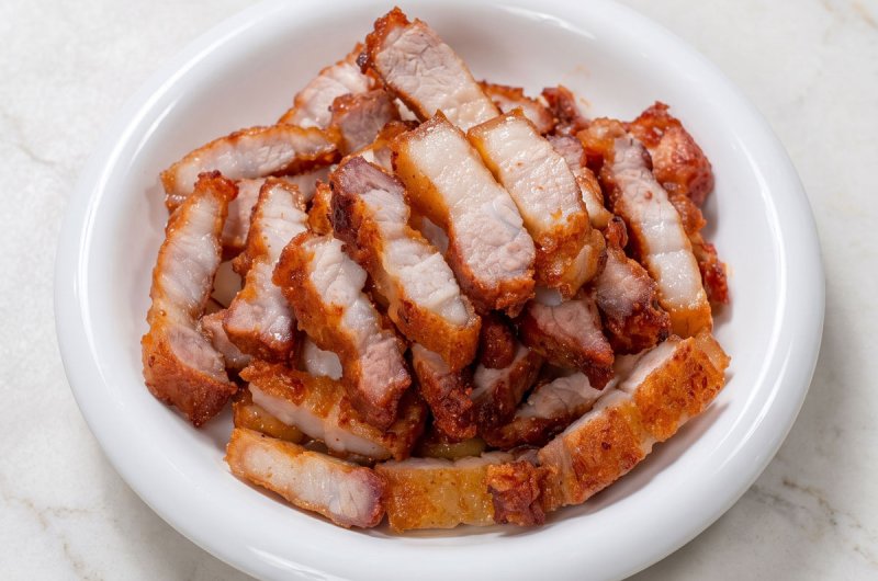 Pork belly in beer